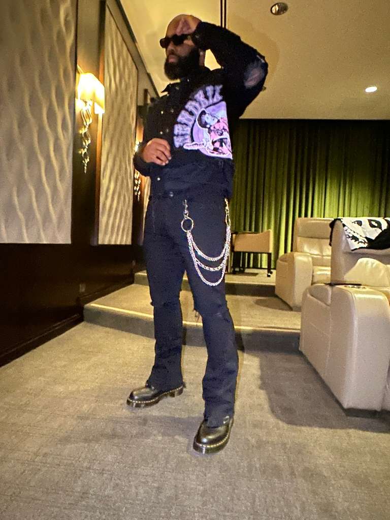 Audrey Graphic Denim Jacket