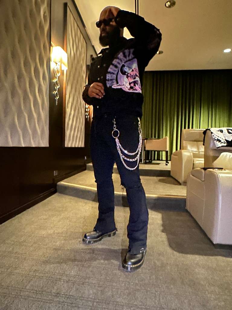 Audrey Graphic Denim Jacket